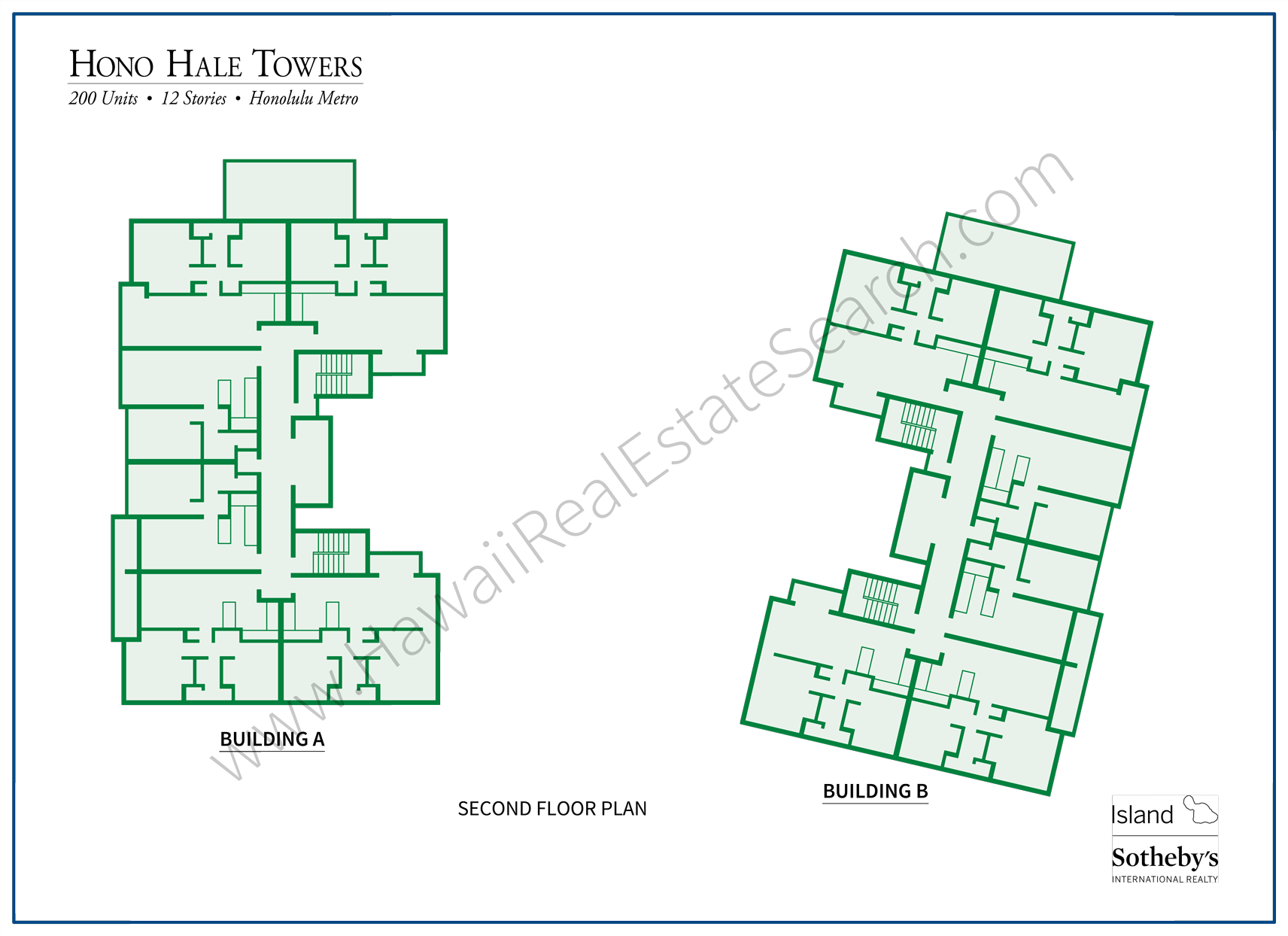 Hono Hale Towers Map